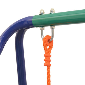 2-in-1 Schaukel für Kleinkinder und Kinder - Orange