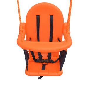 2-in-1 Schaukel für Kleinkinder und Kinder - Orange