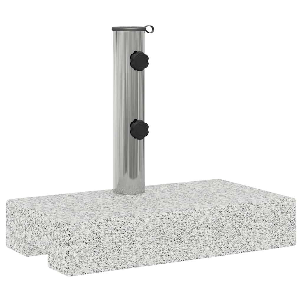 Rechteckiger Granit Sonnenschirmständer - 25 kg