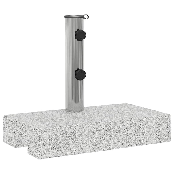 Rechteckiger Granit Sonnenschirmständer - 25 kg
