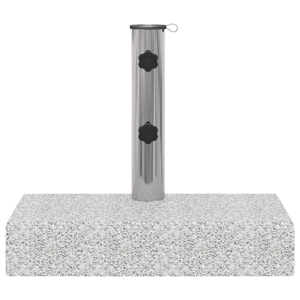 Rechteckiger Granit Sonnenschirmständer - 25 kg