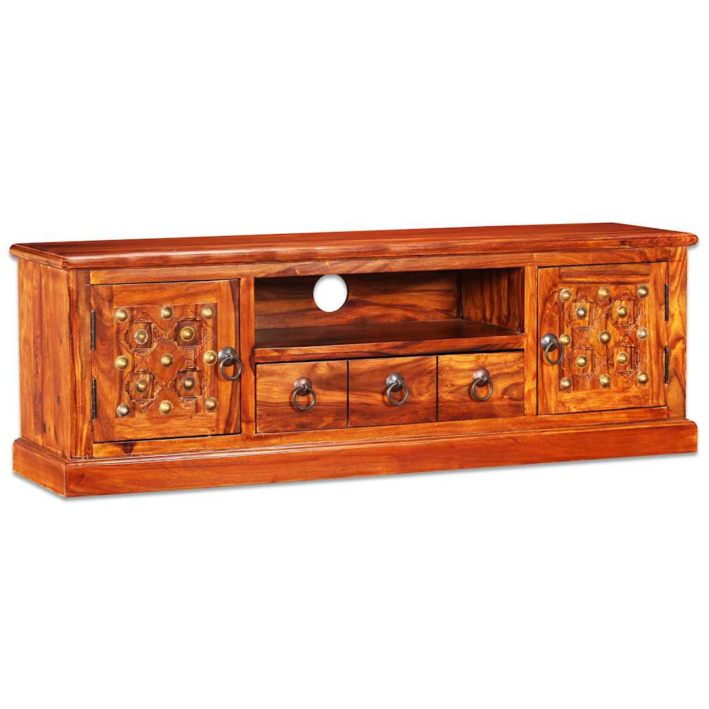 TV-Schrank Massivholz Akazie 120x30x40 cm