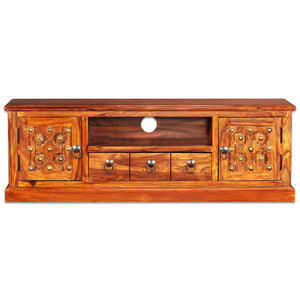 TV-Schrank Massivholz Akazie 120x30x40 cm