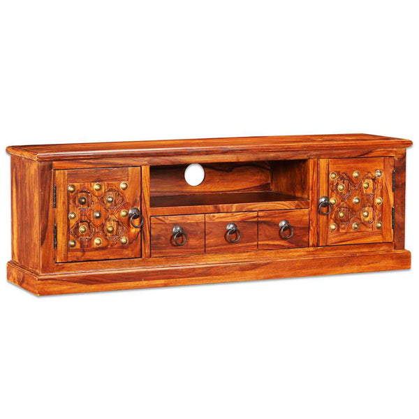 TV-Schrank Massivholz Akazie 120x30x40 cm