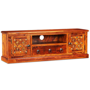 TV-Schrank Massivholz Akazie 120x30x40 cm