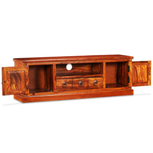 TV-Schrank Massivholz Akazie 120x30x40 cm