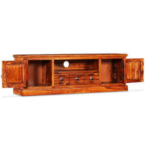 TV-Schrank Massivholz Akazie 120x30x40 cm