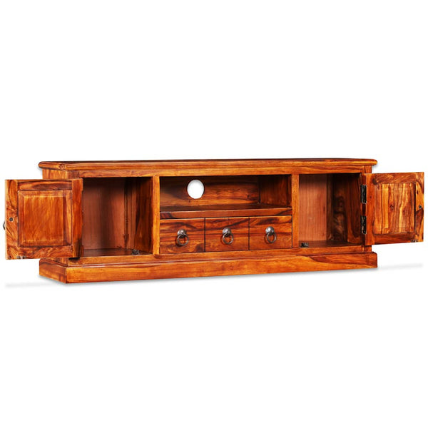TV-Schrank Massivholz Akazie 120x30x40 cm
