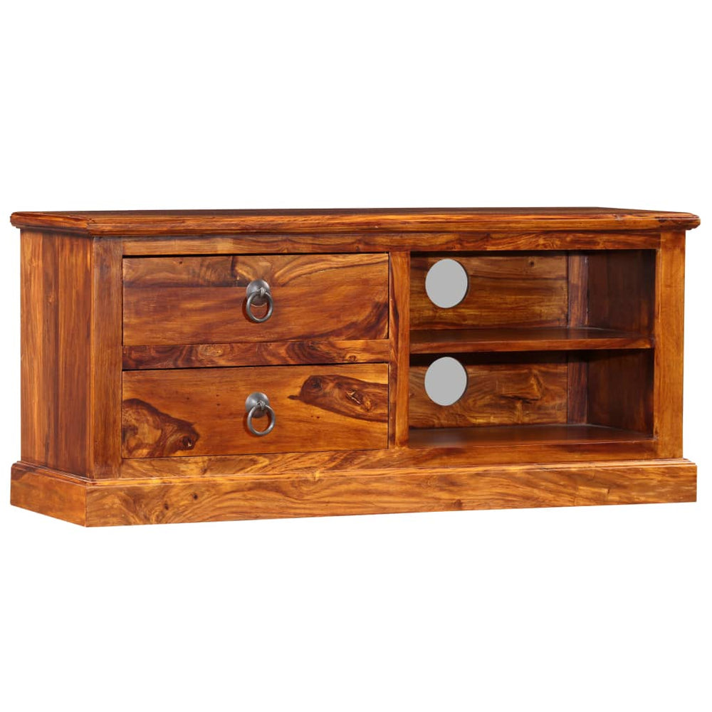 TV-Schrank Massivholz Akazie 90x30x40 cm