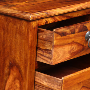 TV-Schrank Massivholz Akazie 90x30x40 cm