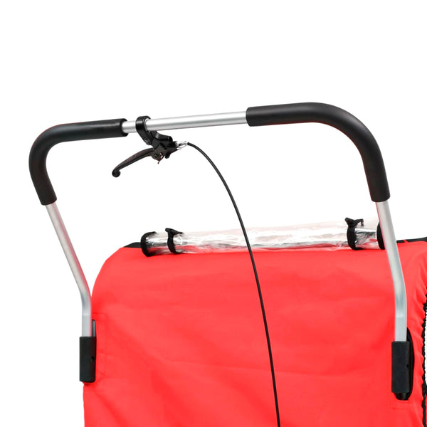 2-in-1 Fahrradanhänger & Kinderwagen