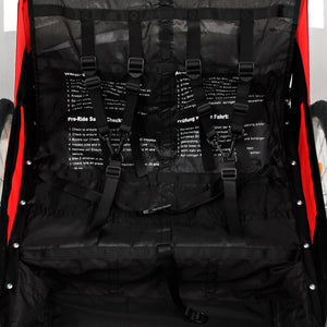 2-in-1 Fahrradanhänger & Kinderwagen