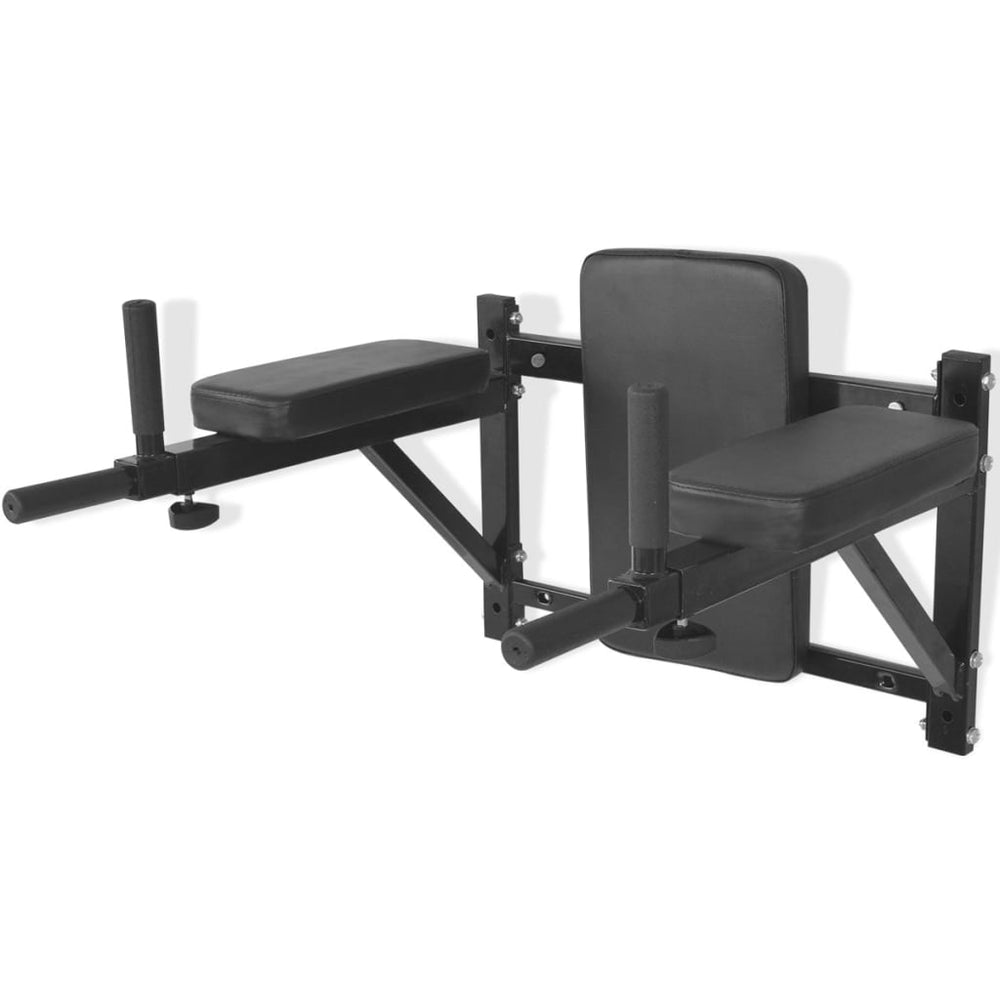 Wandmontierte Dip Station - Schwarz