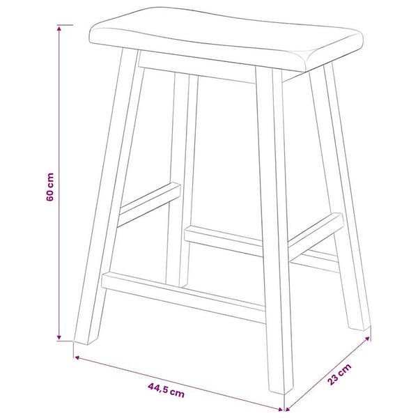 Bar Set 3 Stück MDF Weiß