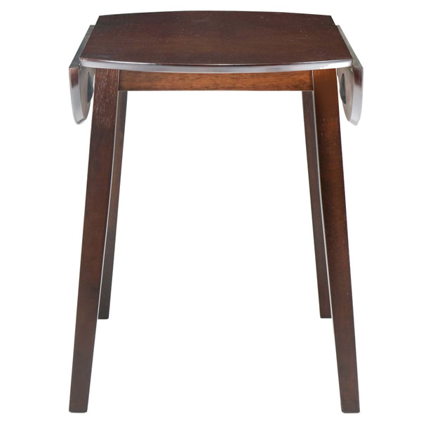 vidaXL Round Foldable Dining Table MDF Brown