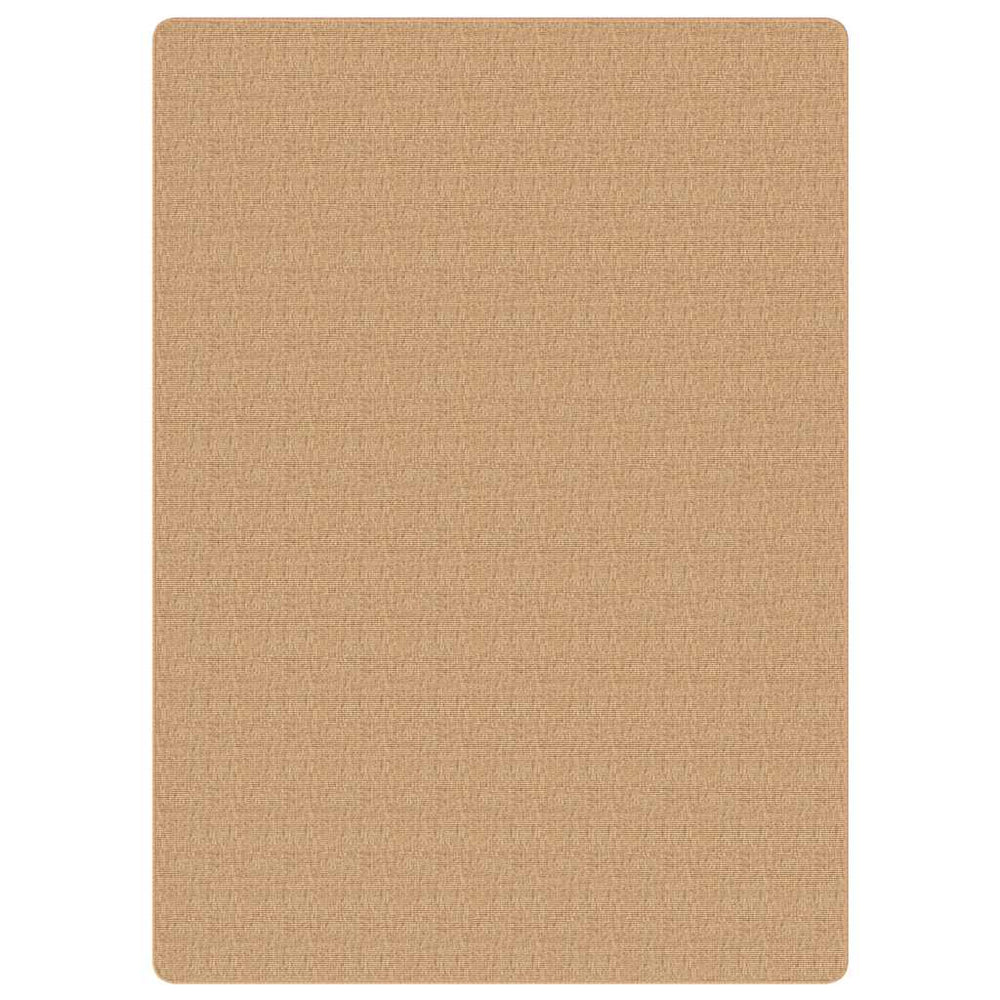 vidaXL Tapis en jute avec envers en latex 70x130 cm Naturel