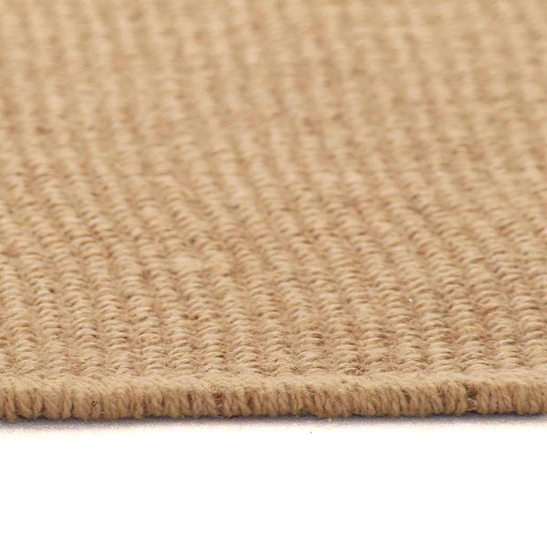 Teppich Jute mit Latexrücken 70x130 cm Natur