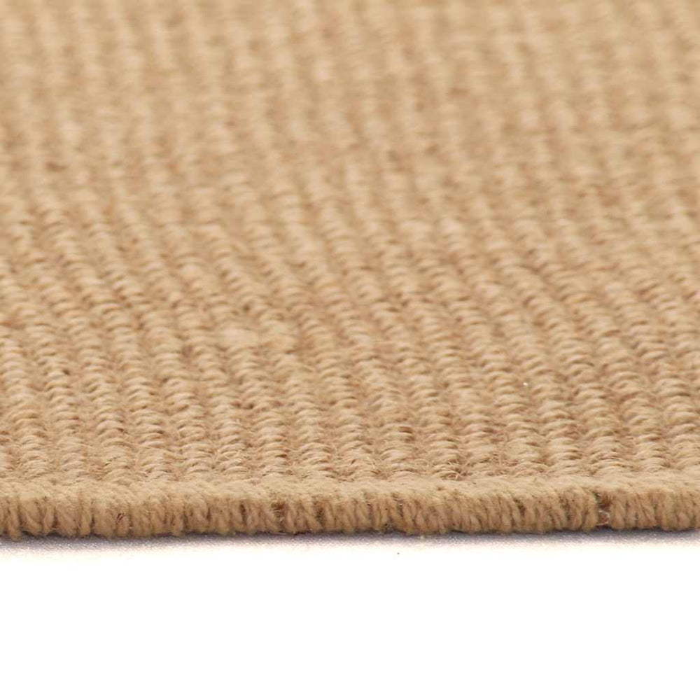 Teppich Jute mit Latexrücken 70x130 cm Natur