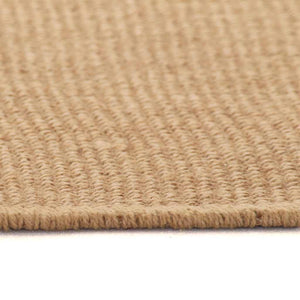 vidaXL Tapis en jute avec envers en latex 70x130 cm Naturel