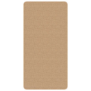 Teppich Jute mit Latexrücken 80x160 cm Natur
