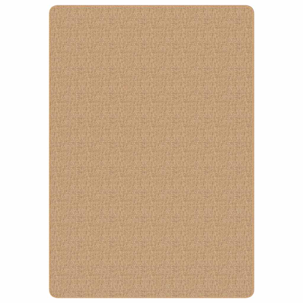 Teppich Jute mit Latexrücken 140x200 cm Natur