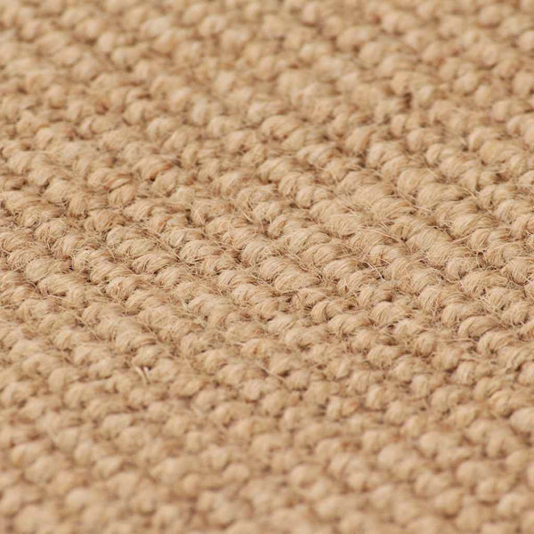 Teppich Jute mit Latexrücken 140x200 cm Natur
