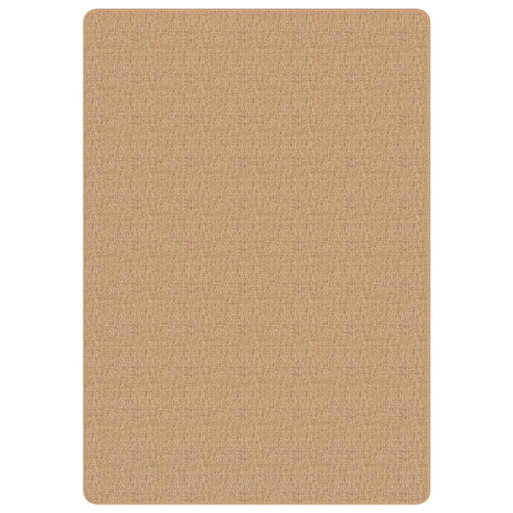 Teppich Jute mit Latexrücken 160x230 cm Natur