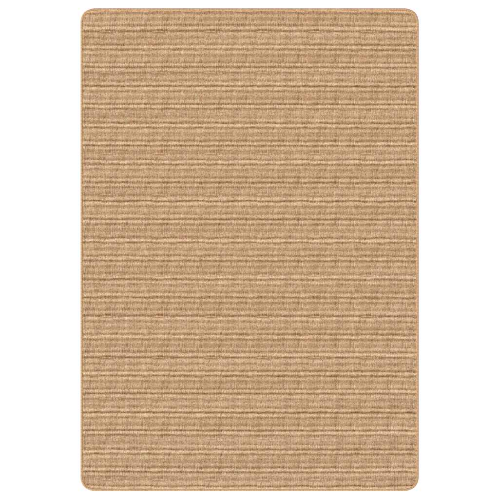 vidaXL Tapis en jute avec envers en latex 160x230 cm Naturel