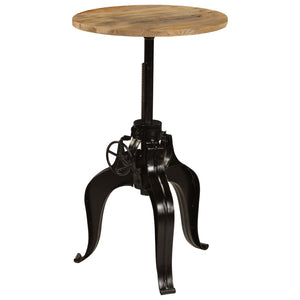 Bartisch Massivholz Mango 60×(76-110) cm