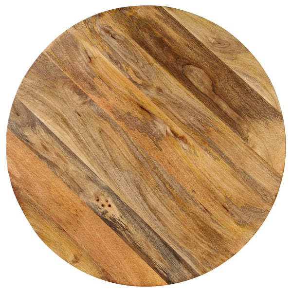 vidaXL Table de bar en bois de manguier massif 60x(76-110) cm