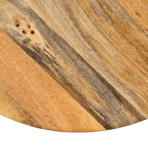 vidaXL Table de bar en bois de manguier massif 60x(76-110) cm