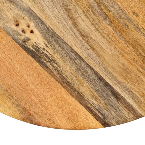 vidaXL Table de bar en bois de manguier massif 60x(76-110) cm