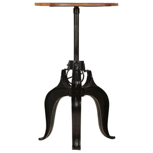 Bartisch Altholz Massiv 60x(76-110) cm