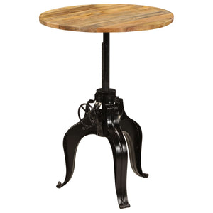 Bartisch Massivholz Mango 75x(76-110) cm