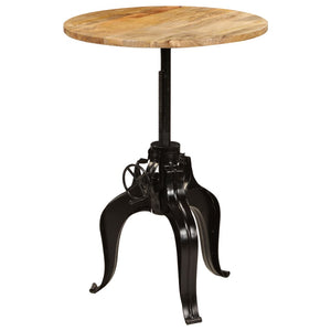 Bartisch Massivholz Mango 75x(76-110) cm