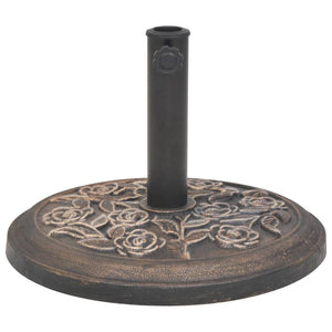 Sonnenschirmständer Bronze Harz 9 kg