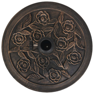 Sonnenschirmständer Bronze Harz 9 kg
