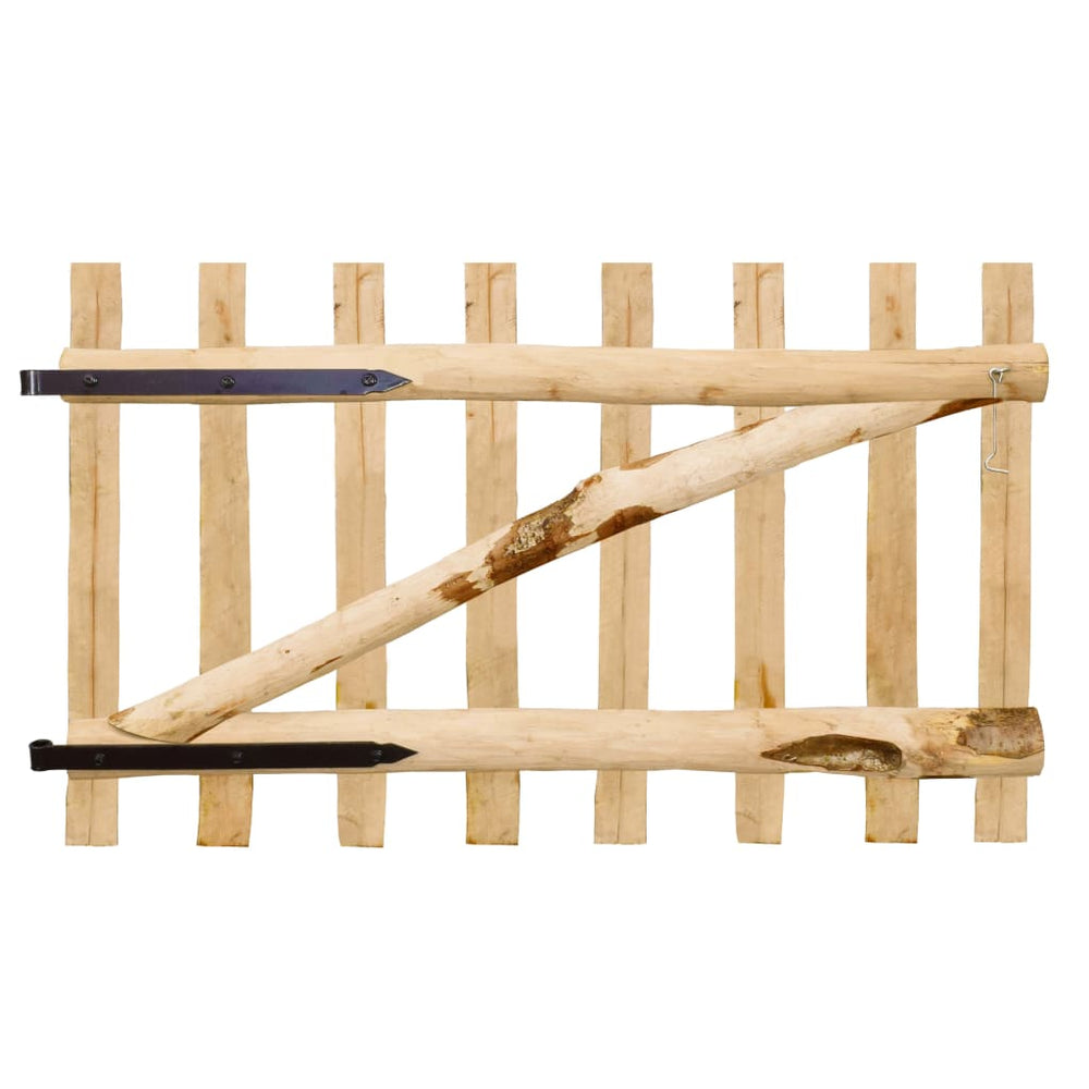 vidaXL Hazelwood Garden Gate Single 100x60 cm