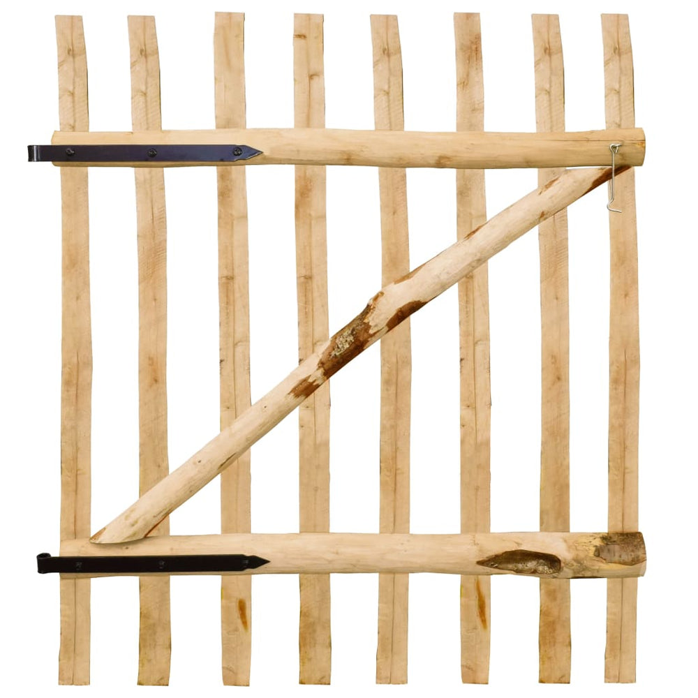 vidaXL Hazelwood Garden Gate Single 100x120 cm