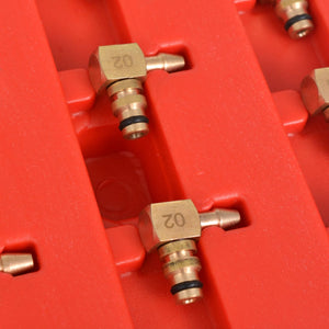 Diesel Durchflussmesser & Adapter Set für Common Rail