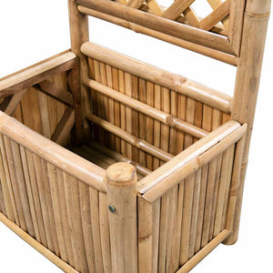 Bambus Pflanzkasten mit Spalier 40cm