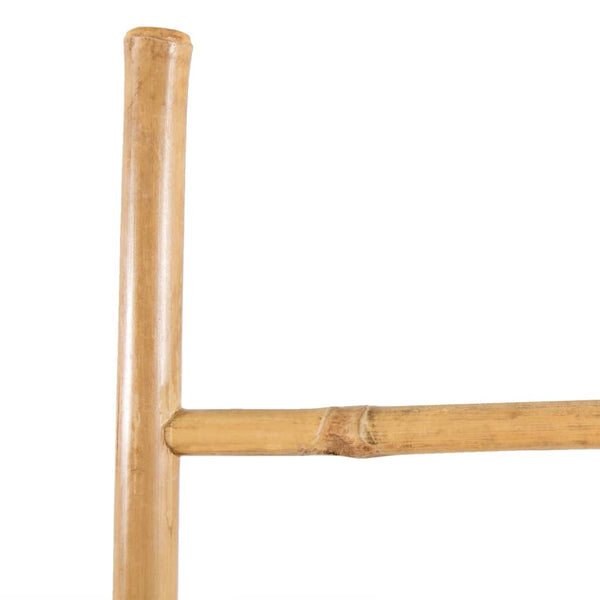 Bambus Handtuchleiter mit 5 Sprossen