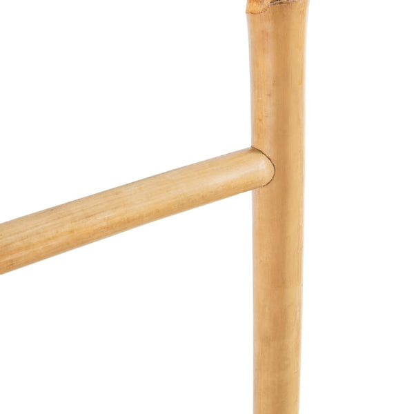 Bambus Handtuchleiter mit 5 Sprossen