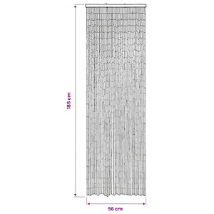 Bambus Insektenschutz Türvorhang 56x185cm