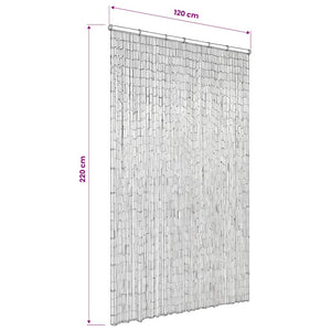 Bambus Insektenschutz Türvorhang 120x220 cm