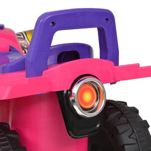 Aufsitz-Quad für Kinder Rosa/Lila