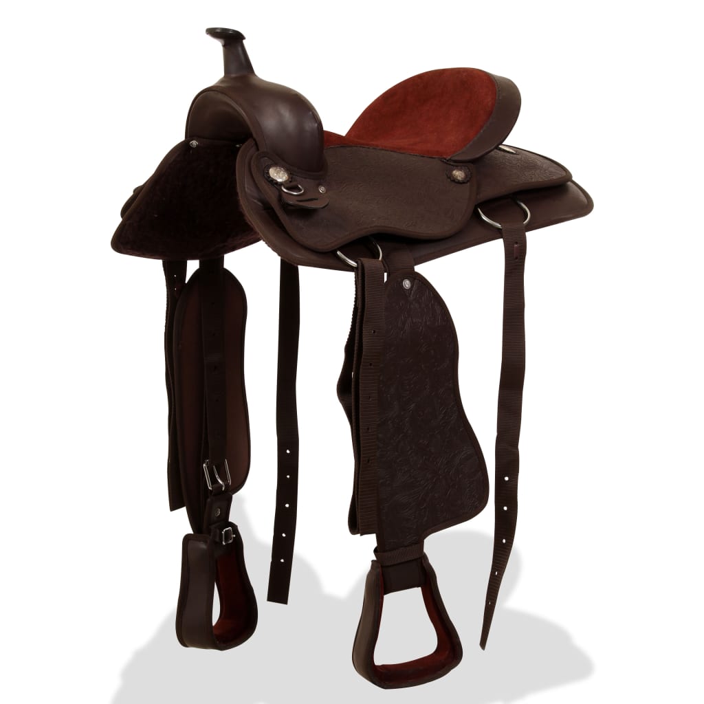 16" Westernsattel Set mit Halfter & Brustblatt
