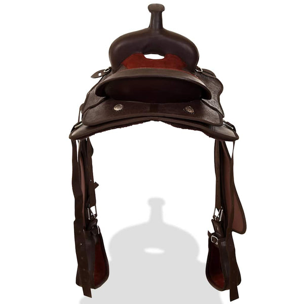 16" Westernsattel Set mit Halfter & Brustblatt