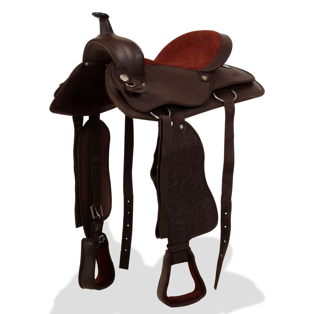 17" Westernsattel Set mit Halfter