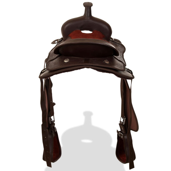 17" Westernsattel Set mit Halfter